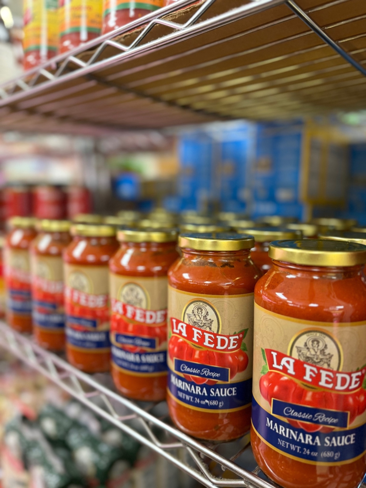 Imported La Fede marinara sauce